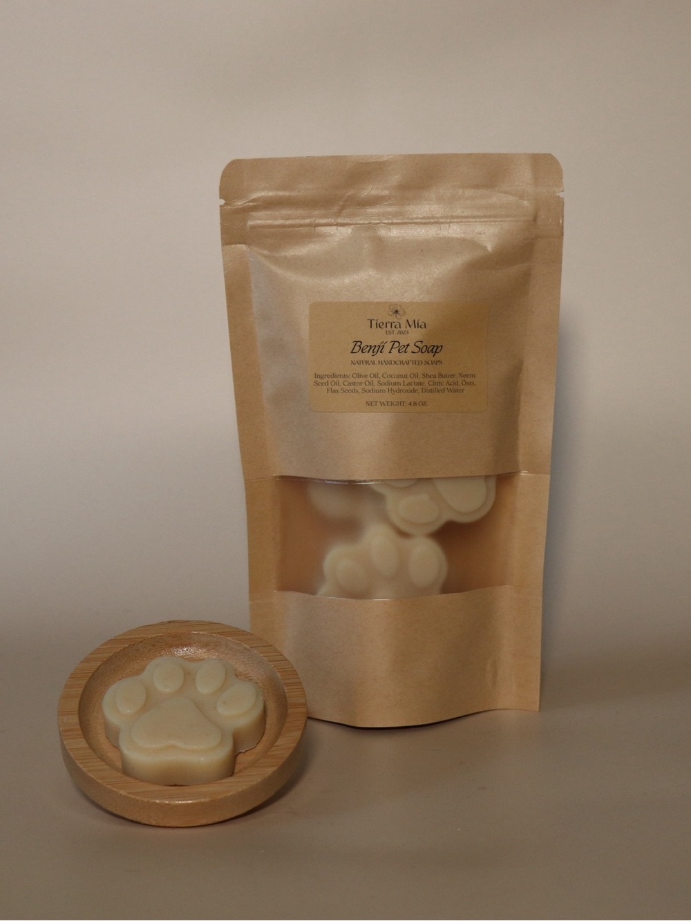 "Benji" Pet Artisan Soap Bar(bag)